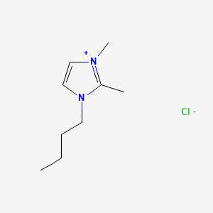 molecular formula C9H17ClN2 B1272175 1-Butyl-2,3-dimethylimidazolium chloride CAS No. 98892-75-2