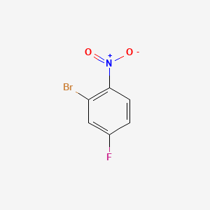 molecular formula C6H3BrFNO2 B1272181 2-溴-4-氟-1-硝基苯 CAS No. 700-36-7