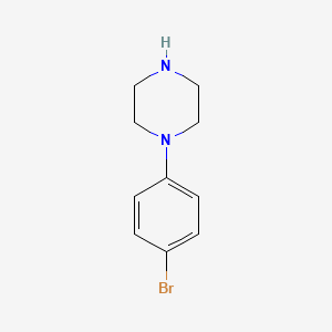 molecular formula C10H13BrN2 B1272185 1-(4-溴苯基)哌嗪 CAS No. 66698-28-0