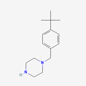 molecular formula C15H24N2 B1272187 1-(4-叔丁基苄基)哌嗪 CAS No. 956-61-6