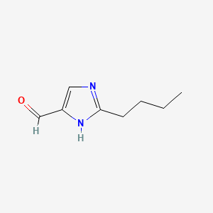 molecular formula C8H12N2O B1272188 2-丁基-1H-咪唑-4-甲醛 CAS No. 68282-49-5