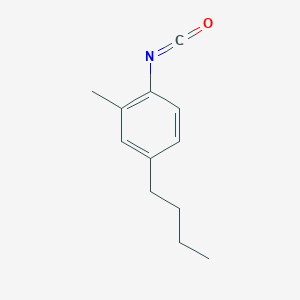 molecular formula C12H15NO B1272190 4-Butyl-1-isocyanato-2-methylbenzene CAS No. 306935-81-9