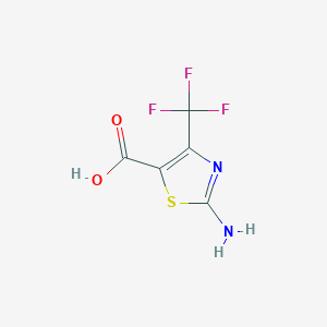 B1272213 2-Amino-4-(trifluoromethyl)thiazole-5-carboxylic acid CAS No. 239135-55-8