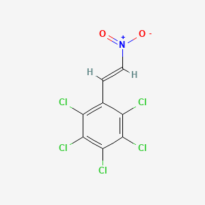 Benzene, pentachloro(2-nitroethenyl)-