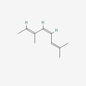 molecular formula C10H16 B12722279 (4Z,6e)-2,6-dimethyl-2,4,6-octatriene CAS No. 17202-19-6