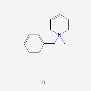 Pyridinium, methyl-1-(phenylmethyl)-, chloride