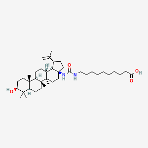 N-(3beta-Hydroxy-28-norlup-20(29)-en-28-oyl)-11-aminoundecanoic acid