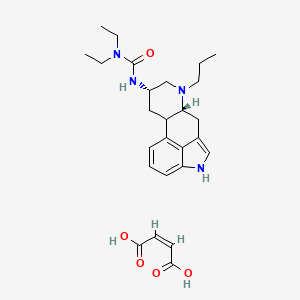 N,N-Diethyl-N'-((8-alpha)-6-propylergolin-8-yl)urea (Z)-2-butenedioate