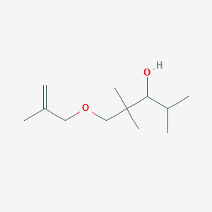 3-Pentanol, 2,2,4-trimethyl-1-((2-methyl-2-propenyl)oxy)-