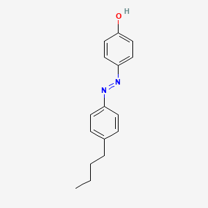 molecular formula C16H18N2O B1272269 4-(4-丁基苯偶氮)苯酚 CAS No. 2496-21-1