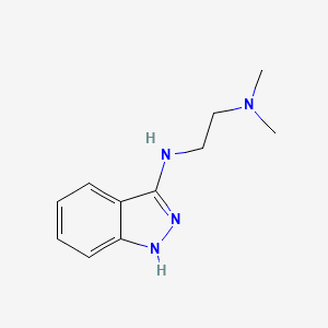 1,2-Ethanediamine, N,N-dimethyl-N'-(1H-indazol-3-yl)-