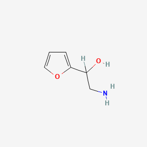 molecular formula C6H9NO2 B1272303 2-氨基-1-呋喃-2-基-乙醇 CAS No. 2745-22-4