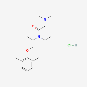 2-(Diethylamino)-N-ethyl-N-(1-mesityloxy-2-propyl)acetamide hydrochloride