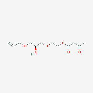 Butanoic acid, 3-oxo-, 2-(2-hydroxy-3-(2-propenyloxy)propoxy)ethyl ester