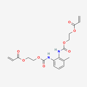 2-Propenoic acid, (methylphenylene)bis(iminocarbonyloxy-2,1-ethanediyl) ester