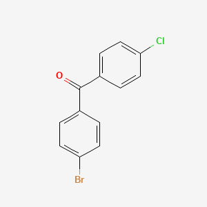 B1272328 (4-Bromophenyl)(4-chlorophenyl)methanone CAS No. 27428-57-5