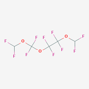 Ethane, 1-(difluoromethoxy)-2-((difluoromethoxy)difluoromethoxy)-1,1,2,2-tetrafluoro-