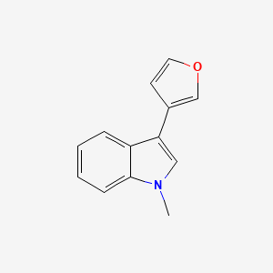 3-(furan-3-yl)-1-methyl-1H-indole