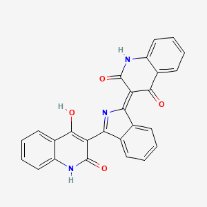 3,3'-(1H-Isoindole-1,3(2H)-diylidene)bisquinoline-2,4(1H,3H)-dione