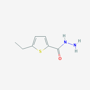 B1272345 5-Ethylthiophene-2-carbohydrazide CAS No. 676348-42-8