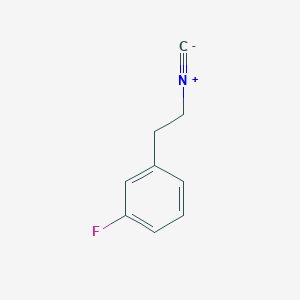 molecular formula C9H8FN B1272346 3-氟苯乙基异氰酸酯 CAS No. 730964-63-3