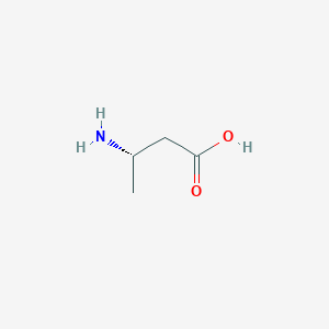 molecular formula C4H9NO2 B1272356 (3S)-3-aminobutanoic acid CAS No. 3775-72-2