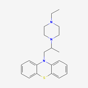 10-(2-(4-Ethyl-1-piperazinyl)propyl)phenothiazine