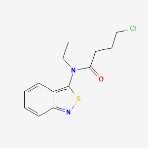 N-(2,1-Benzisothiazol-3-yl)-4-chloro-N-ethylbutanamide