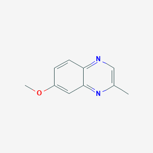 B127241 7-Methoxy-2-methylquinoxaline CAS No. 146294-18-0