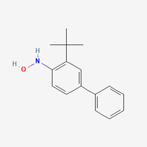 3-(1,1-Dimethylethyl)-N-hydroxy-(1,1'-biphenyl)-4-amine