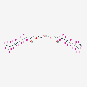 1,1'-(Oxybis(propyleneoxy))bis(4,4,5,5,6,6,7,7,8,8,9,9,10,11,11,11-hexadecafluoro-10-(trifluoromethyl)undecan-2-ol)