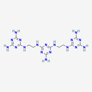 N,N'-Bis(2-((4,6-diamino-1,3,5-triazin-2-yl)amino)ethyl)-1,3,5-triazine-2,4,6-triamine