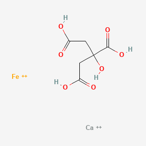 Calcium ferrous citrate