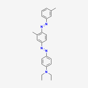 Benzenamine, N,N-diethyl-4-((3-methyl-4-((3-methylphenyl)azo)phenyl)azo)-