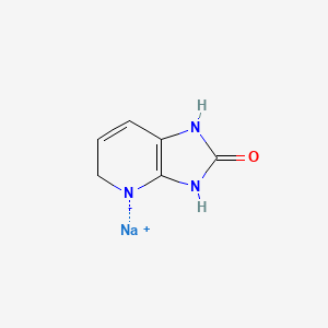 2-Oxoimidazo(4,5-b)pyridine sodium salt