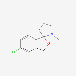 5-Chloro-1'-methylspiro(isobenzofuran-1(3H),2'-pyrrolidine)