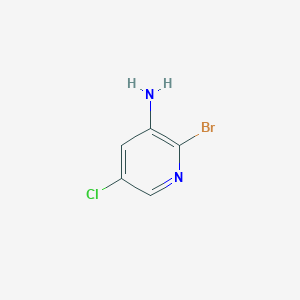 molecular formula C5H4BrClN2 B1272473 3-Amino-2-bromo-5-chloropyridine CAS No. 90902-83-3