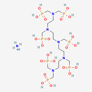 (((Phosphonomethyl)imino)bis(ethylene((phosphonomethyl)imino)ethylenenitrilobis(methylene)))tetrakisphosphonic acid, ammonium salt