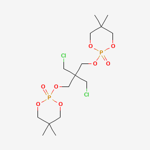 2,2'-((2,2-Bis(chloromethyl)propane-1,3-diyl)bis(oxy))bis(5,5-dimethyl-1,3,2-dioxaphosphorinane) 2,2'-dioxide