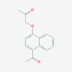 4-Acetyl-1-naphthoxyacetone