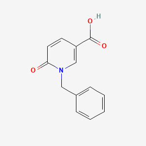 molecular formula C13H11NO3 B1272506 1-Benzyl-6-Oxo-1,6-Dihydropyridine-3-Carboxylic Acid CAS No. 4332-79-0
