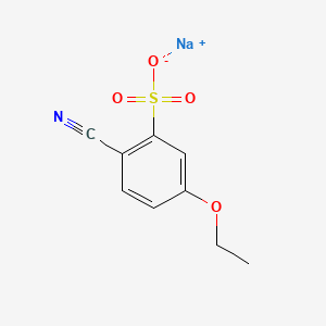 Sodium 2-cyano-5-ethoxybenzenesulphonate