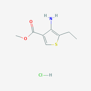 methyl 4-amino-5-ethylthiophene-3-carboxylate;hydrochloride