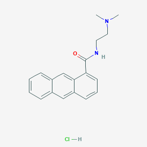 N-(2-Dimethylaminoethyl)-1-anthracenecarboxamide hydrochloride