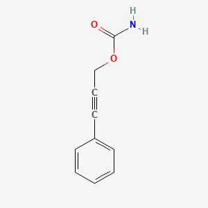 Carbamic acid, 3-phenyl-2-propynyl ester