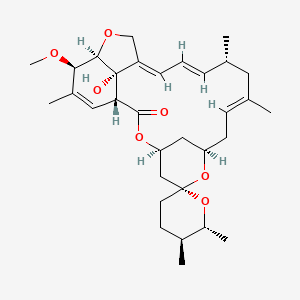 Milbemycin B, 28-deoxy-6,28-epoxy-25-methyl-, (6R,25R)-