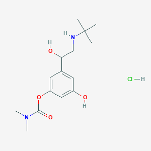 molecular formula C15H25ClN2O4 B127261 Monocarbamate de Bambutérol CAS No. 81732-52-7