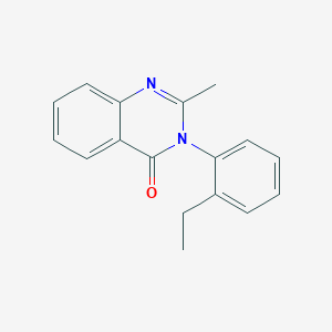 molecular formula C17H16N2O B127262 乙夸罗酮 CAS No. 97979-65-2