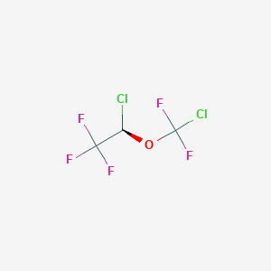 2-Chloro-2-(chlorodifluoromethoxy)-1,1,1-trifluoroethane, (R)-