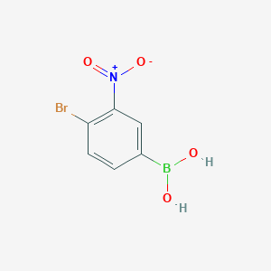 B1272631 4-Bromo-3-nitrophenylboronic acid CAS No. 74386-13-3